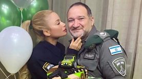 קובי שבתאי ובתו יער, צילום: הפייסבוק של יער שבתאי